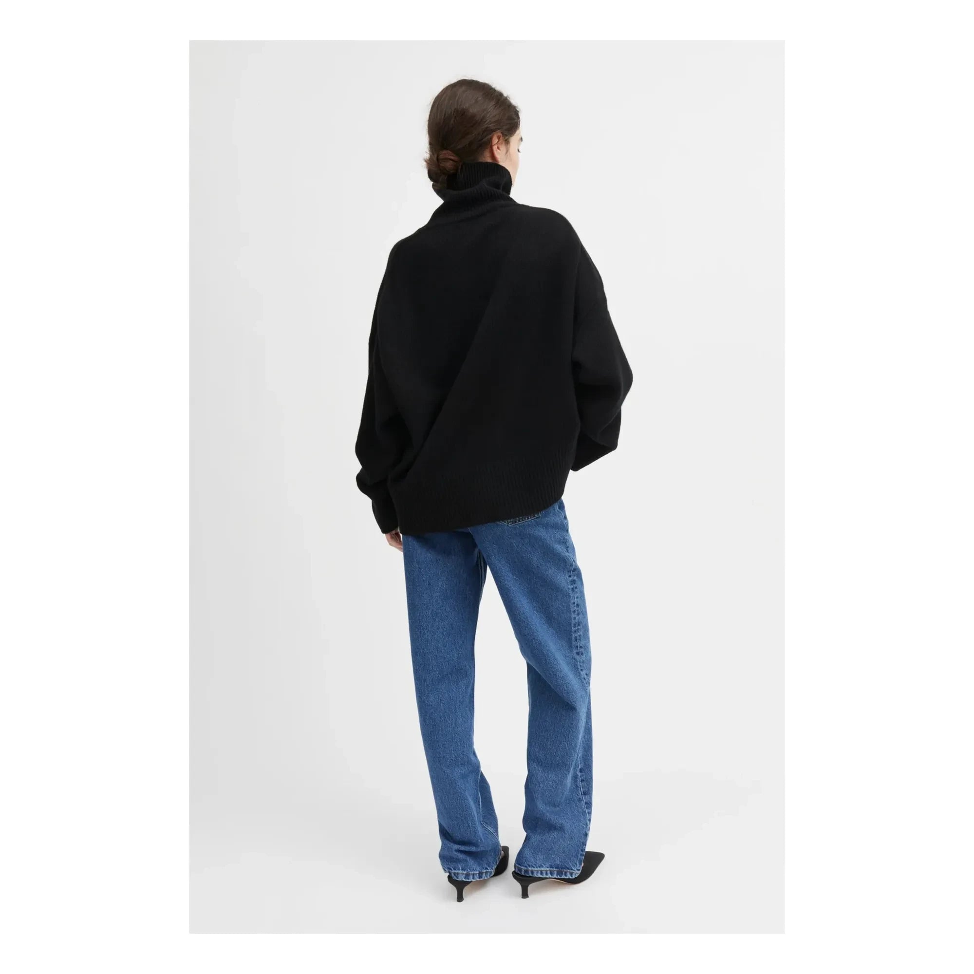 Skall Studio - Silene Jersey de Lana Merino | Negro
