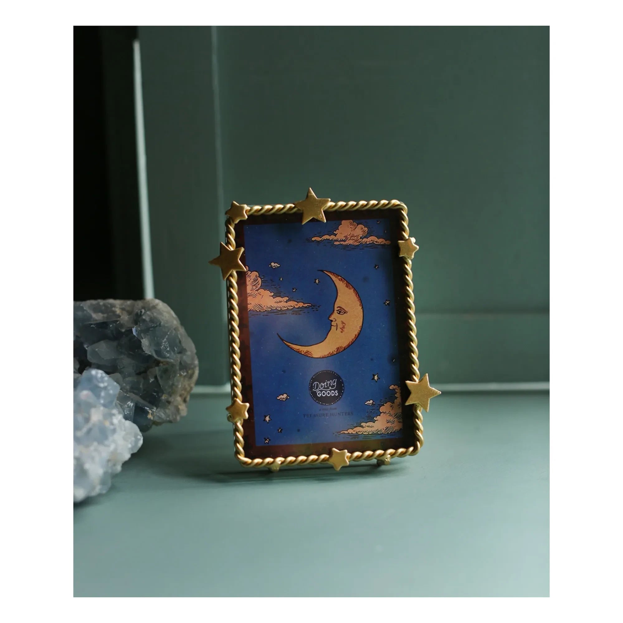 Doing Goods - Marco de latón Luna Star | Oro