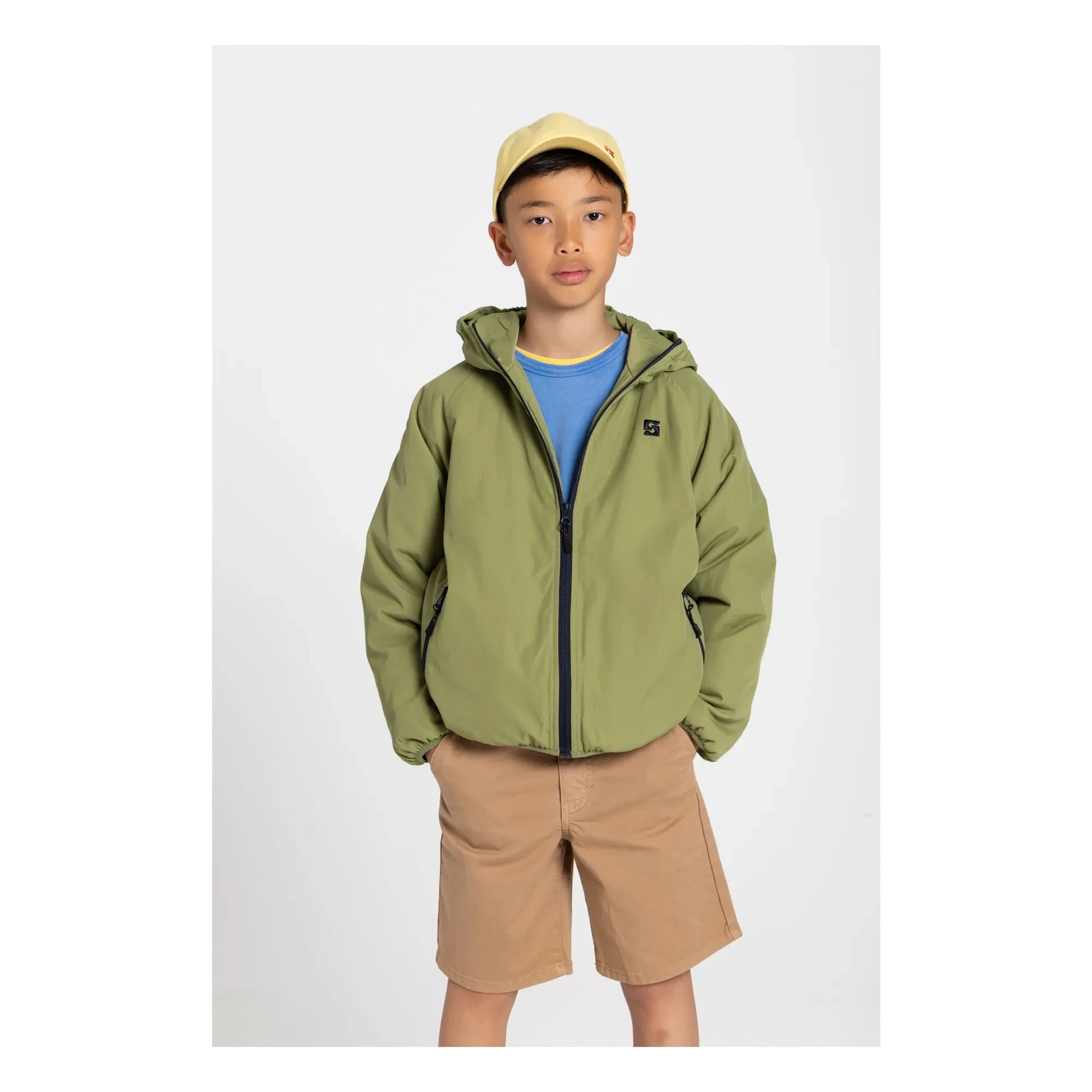 Smallable Kid - Chaqueta repelente al agua Hardy | Verde