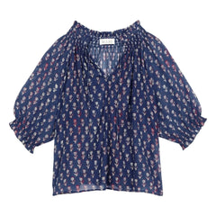 M.A.B.E. - Blusa Ari de algodón | Índigo
