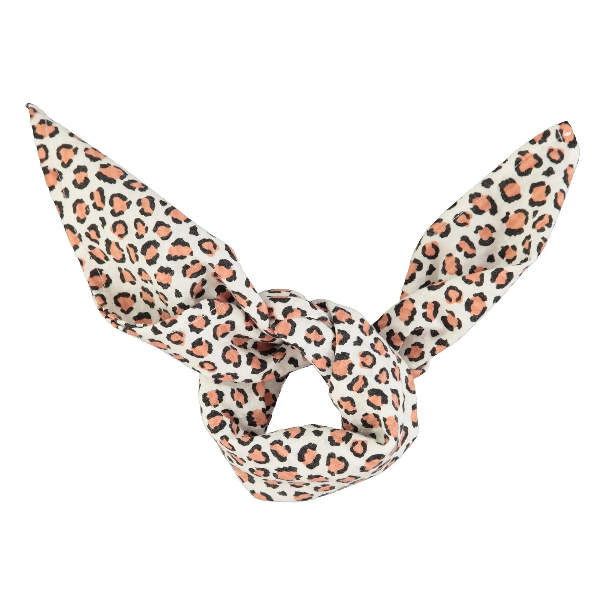 Piupiuchick - Pañuelo leopardo de algodón orgánico | Crudo
