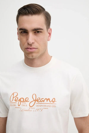 Camiseta de algodón Pepe Jeans DUMAS TEE