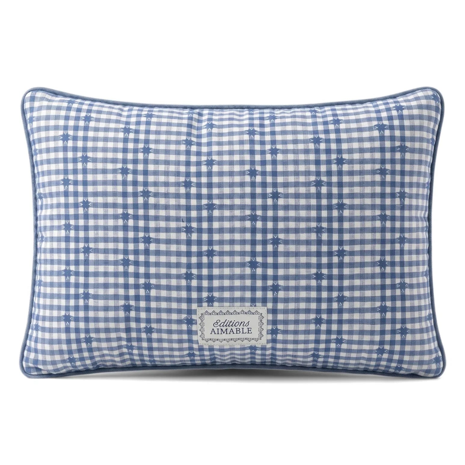 Editions Aimable - Camille Cowboy yastık | Mavi Chambray