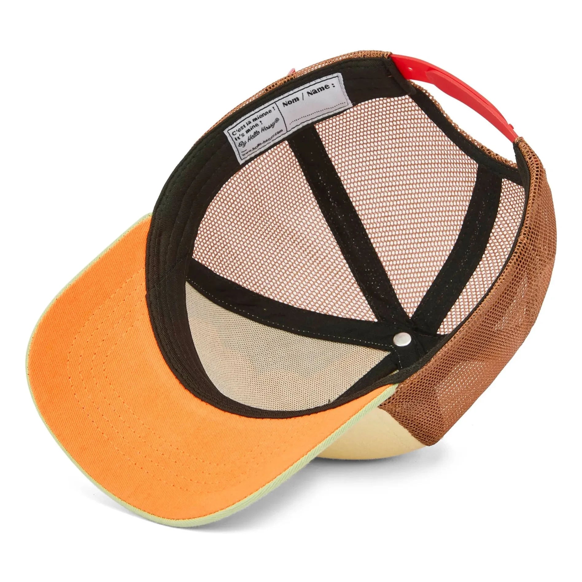 Hello Hossy - Gorra de algodón orgánico Rolling Pony con visera curva | Beige