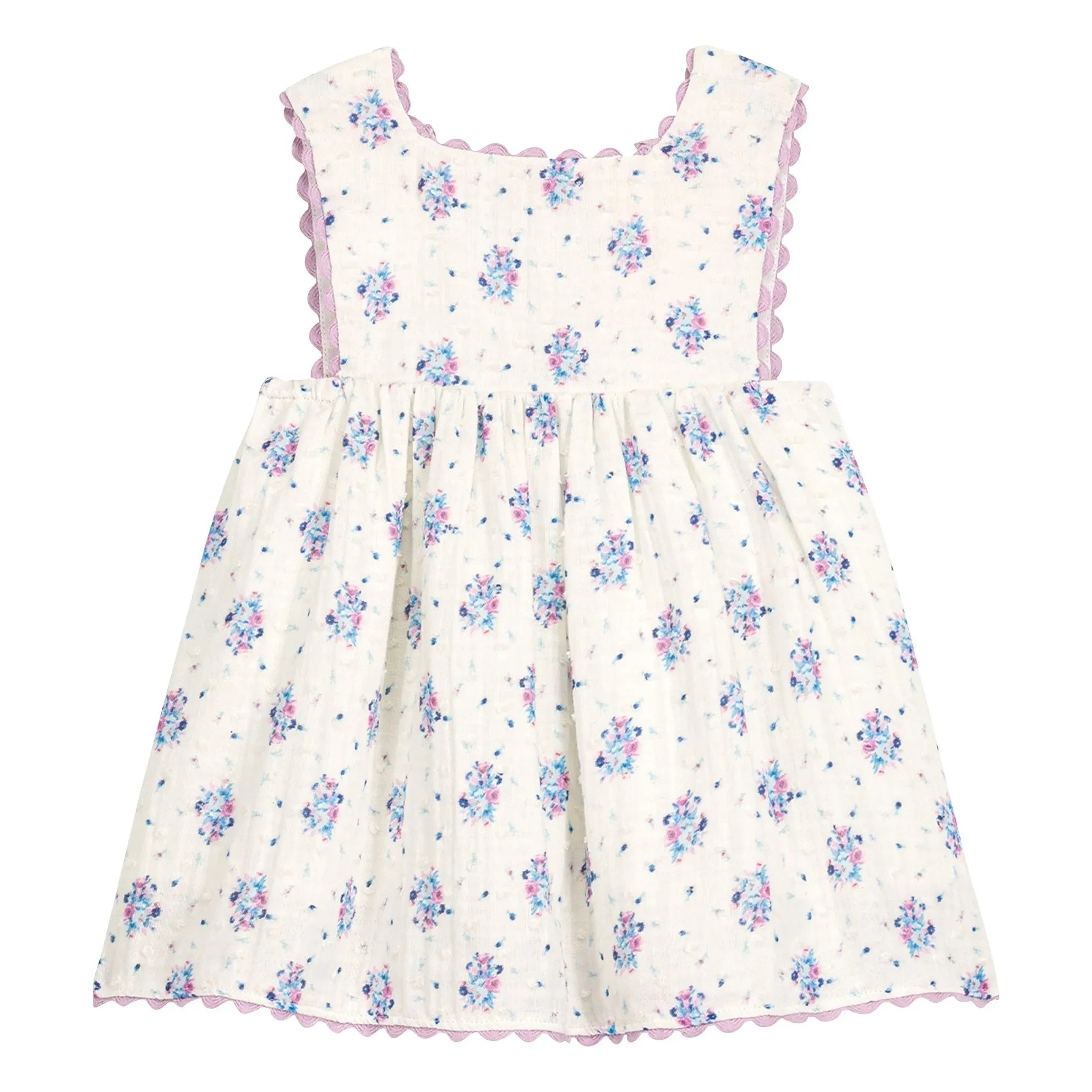Louise Misha - Vestido de tirantes Aloisa Fleurie | Crema