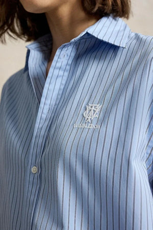 Camisa de algodón Wimbledon Polo Ralph Lauren para mujer