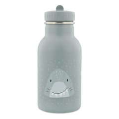 Trixie - Botella de agua isotérmica Mr Shark 350 ml | Gris