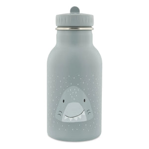 Trixie - Botella de agua isotérmica Mr Shark 350 ml | Gris