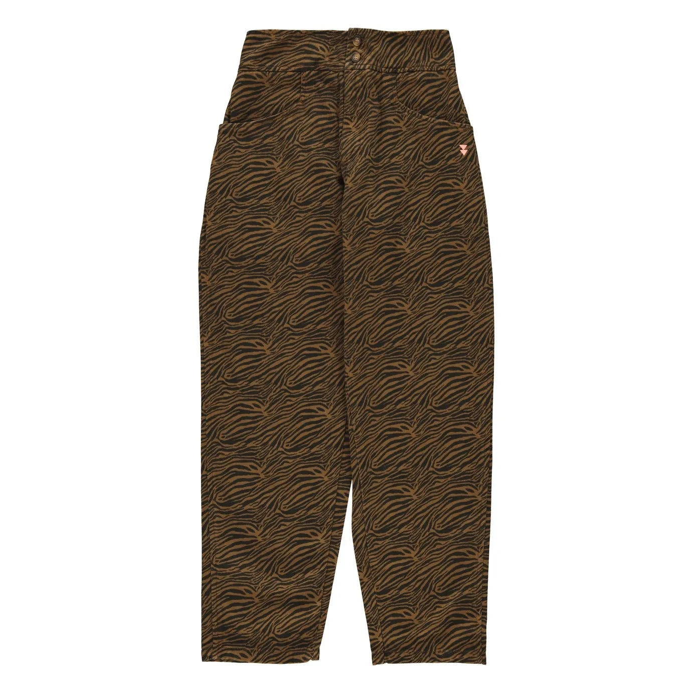 Sisters Department - Pamuk Zebra Pantolon | Kahverengi