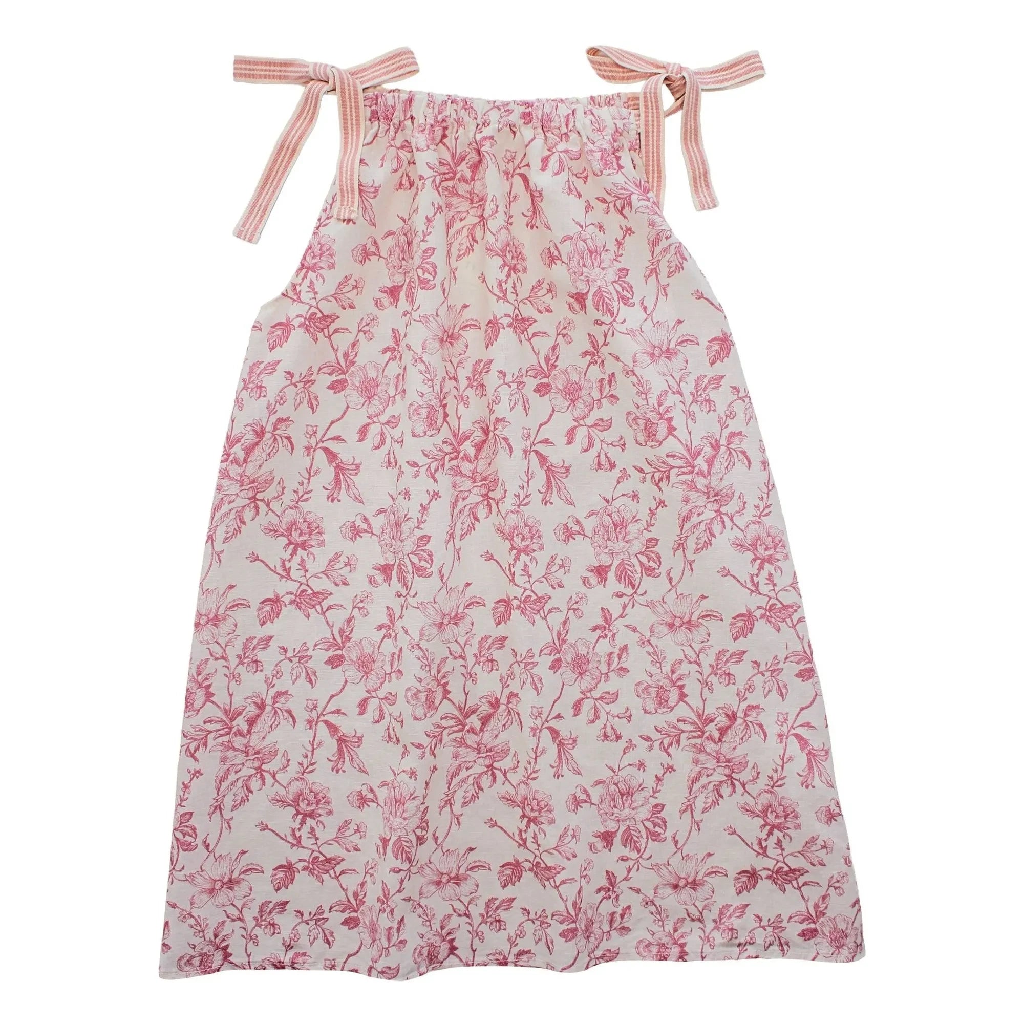 Babe & Tess - Vestido sin tirantes con cadena Nina Fleurie | Rosa empolvado