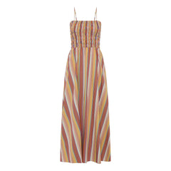 Faithfull the Brand - Vestido de rayas Anniken | Ladrillo