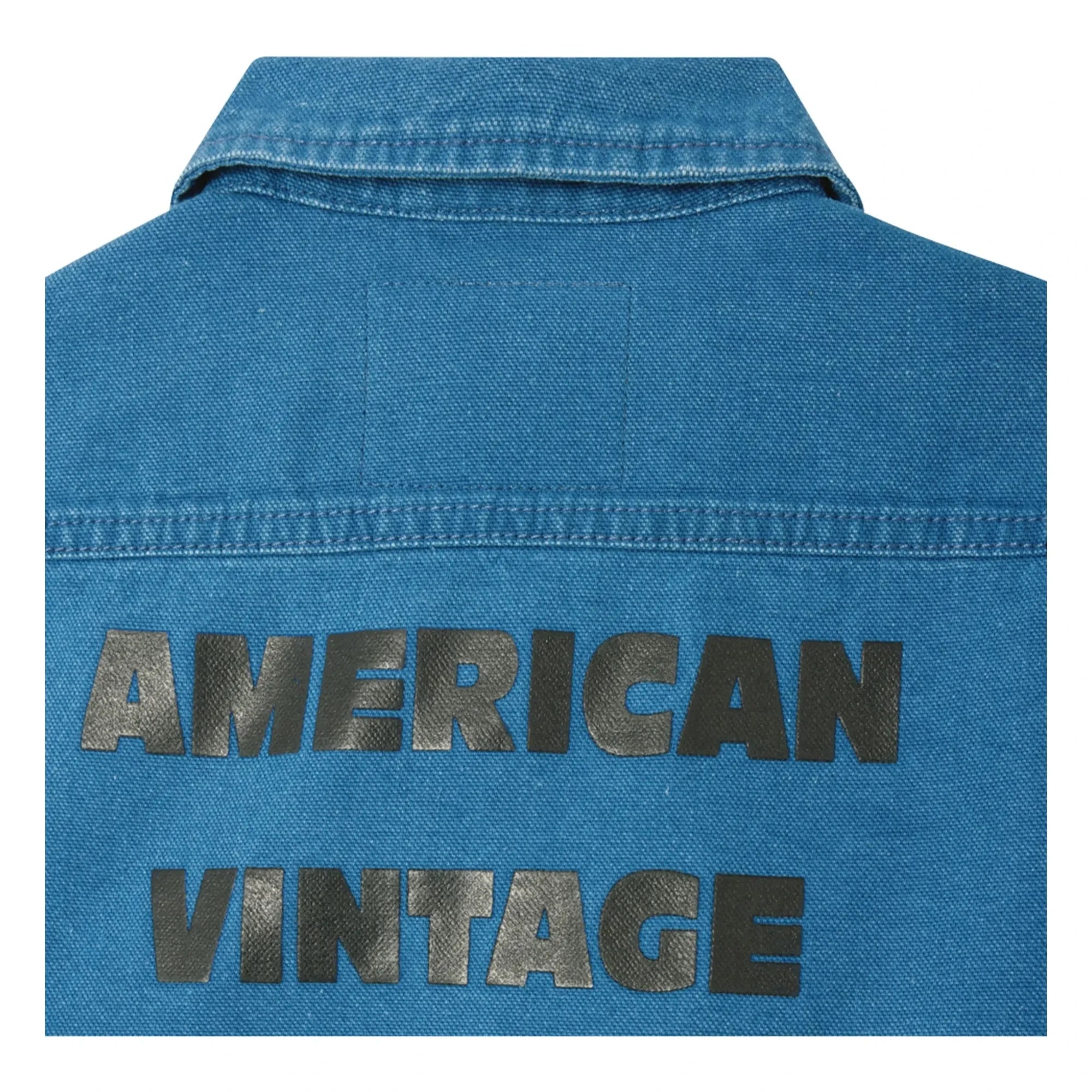 American Vintage - Chaqueta de trabajo abotonada Comow | Azul