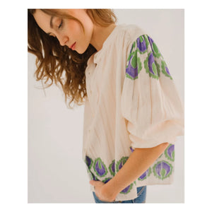 Tinsels - Blusa Candide | Azul