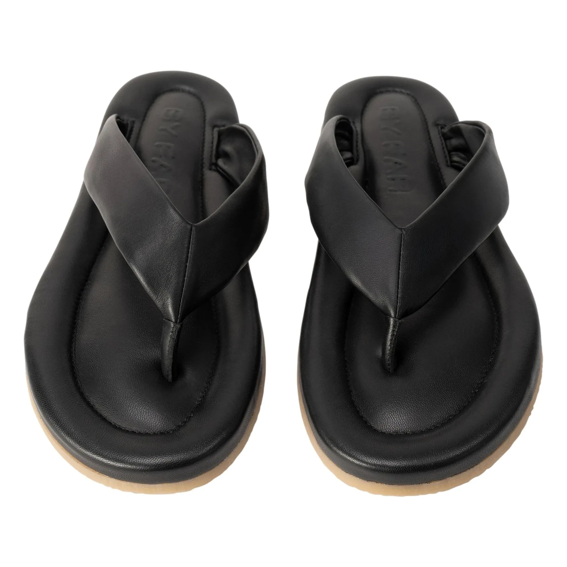 BY FAR - Sandalias de piel Dasha 2.0 | Negro