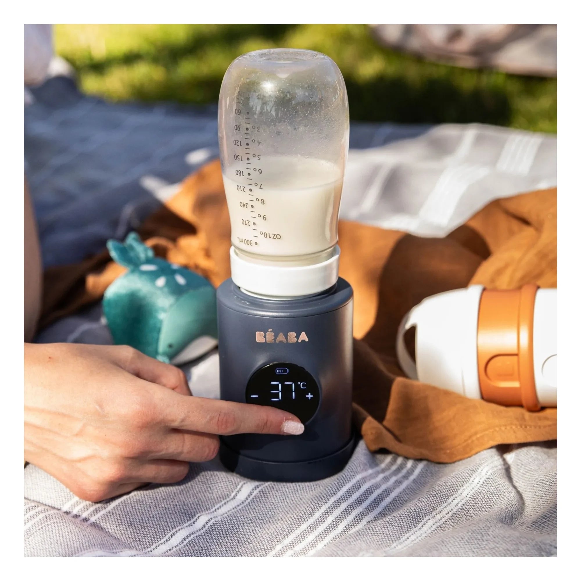 Béaba - Calientabiberones nómada Milk Nomad | Azul noche