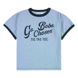 Bobo Choses - Bobo Choses Camiseta de Algodón Orgánico | Azul Claro