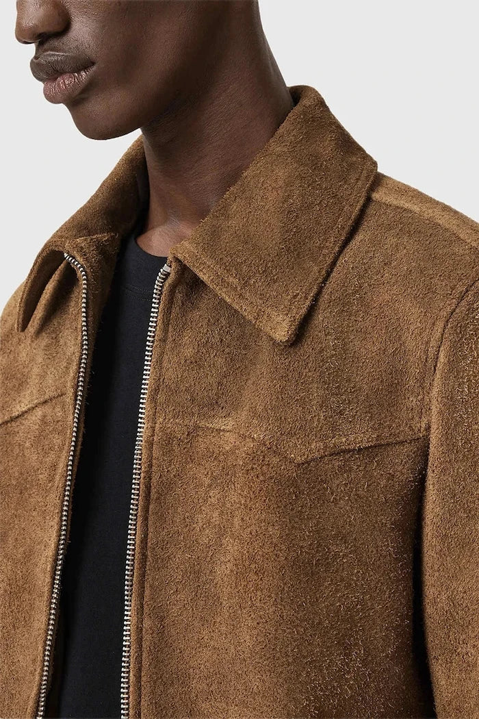 Chaqueta de ante Dellcot de AllSaints