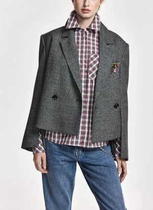 Essentiel Antwerp - Kiana Blazer | Çelik