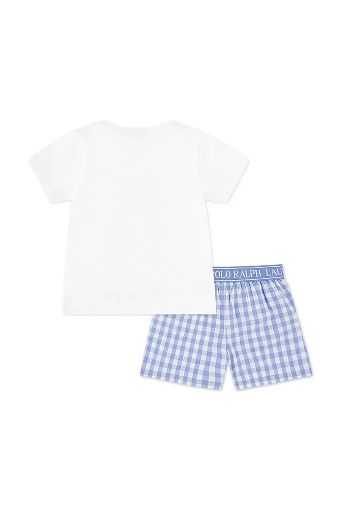 Pijama de algodón Polo Ralph Lauren para niños