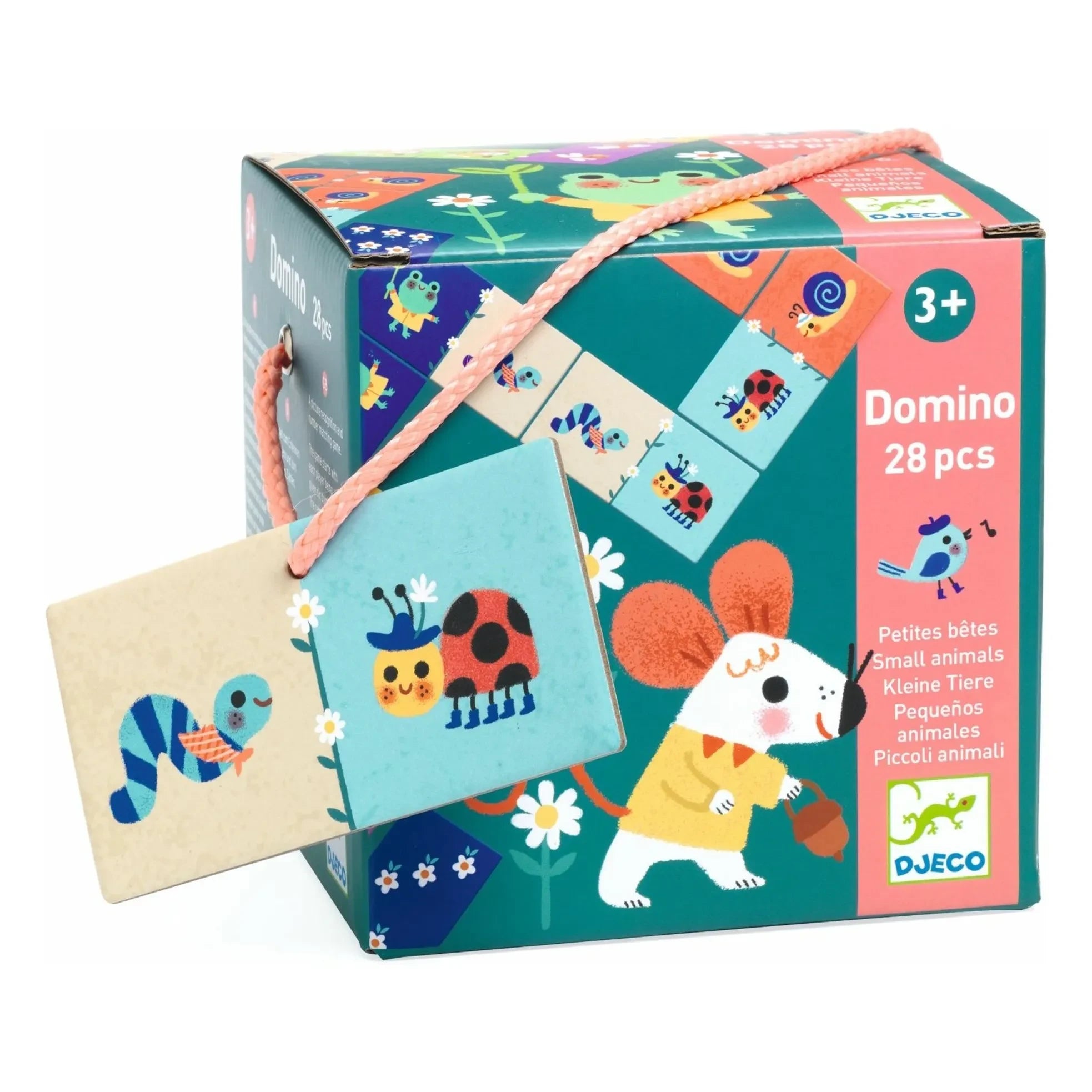 Djeco - Dominó de pequeños animales
