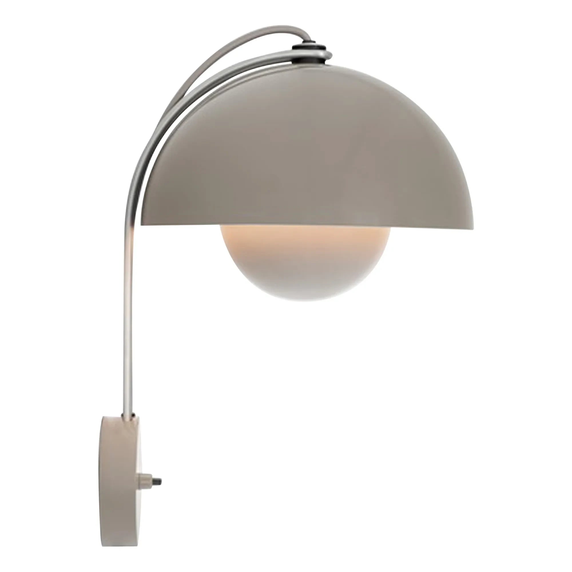 & Tradition - Lámpara de pared Flowerpot VP8 | Gris claro