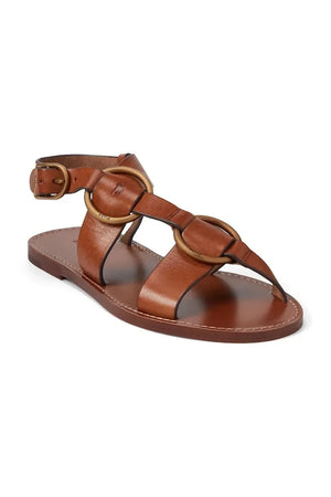 Polo Ralph Lauren Plo Rng Sandalia de cuero