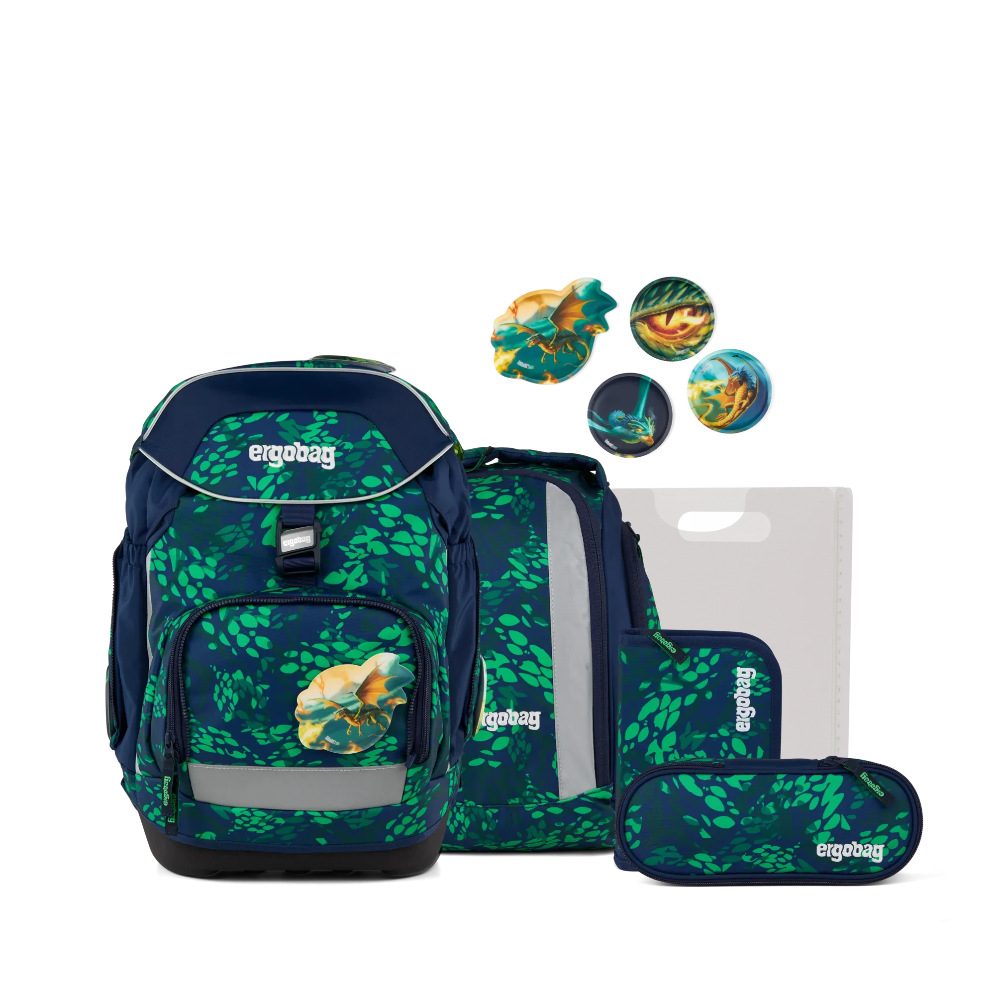 Ergobag - Pack Okul Çantası Seti Firebear Dragon