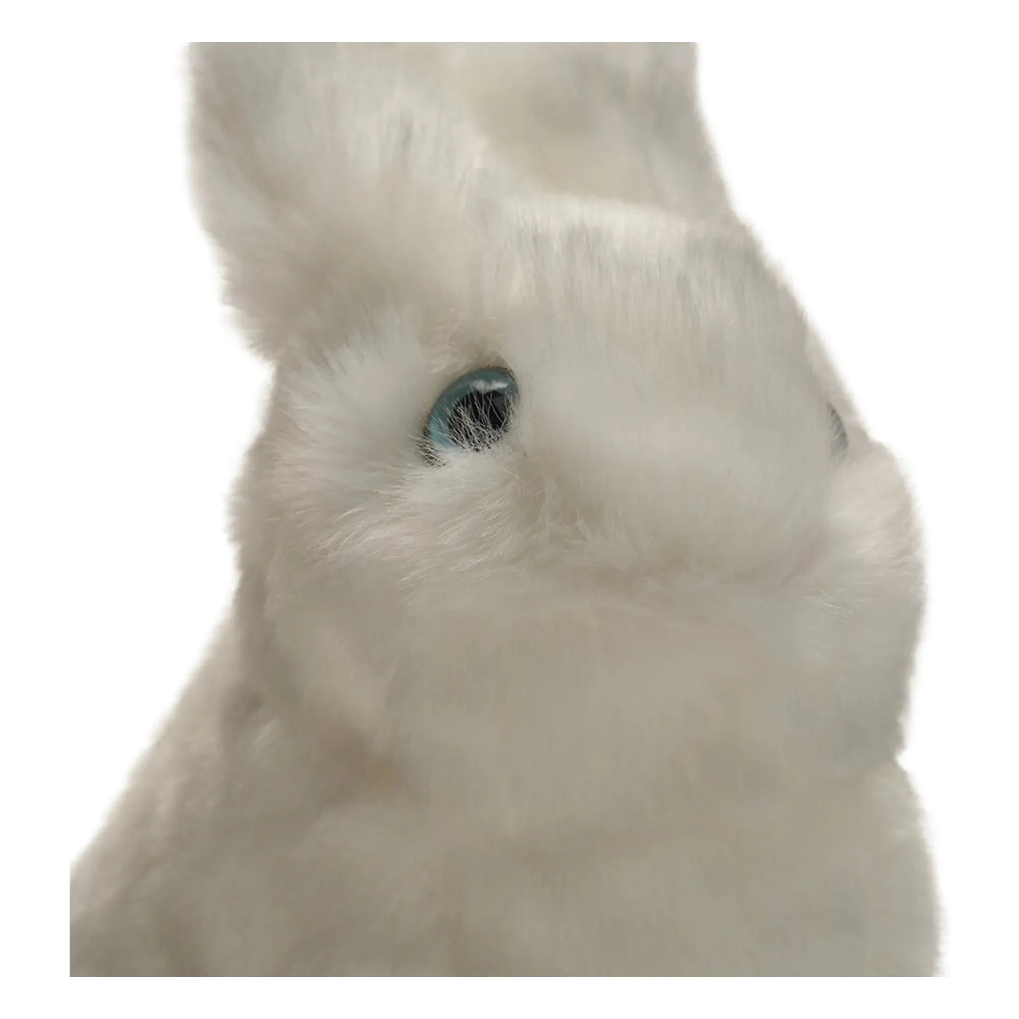 La Pelucherie - Peluche de conejo Léon 15 cm | Blanco