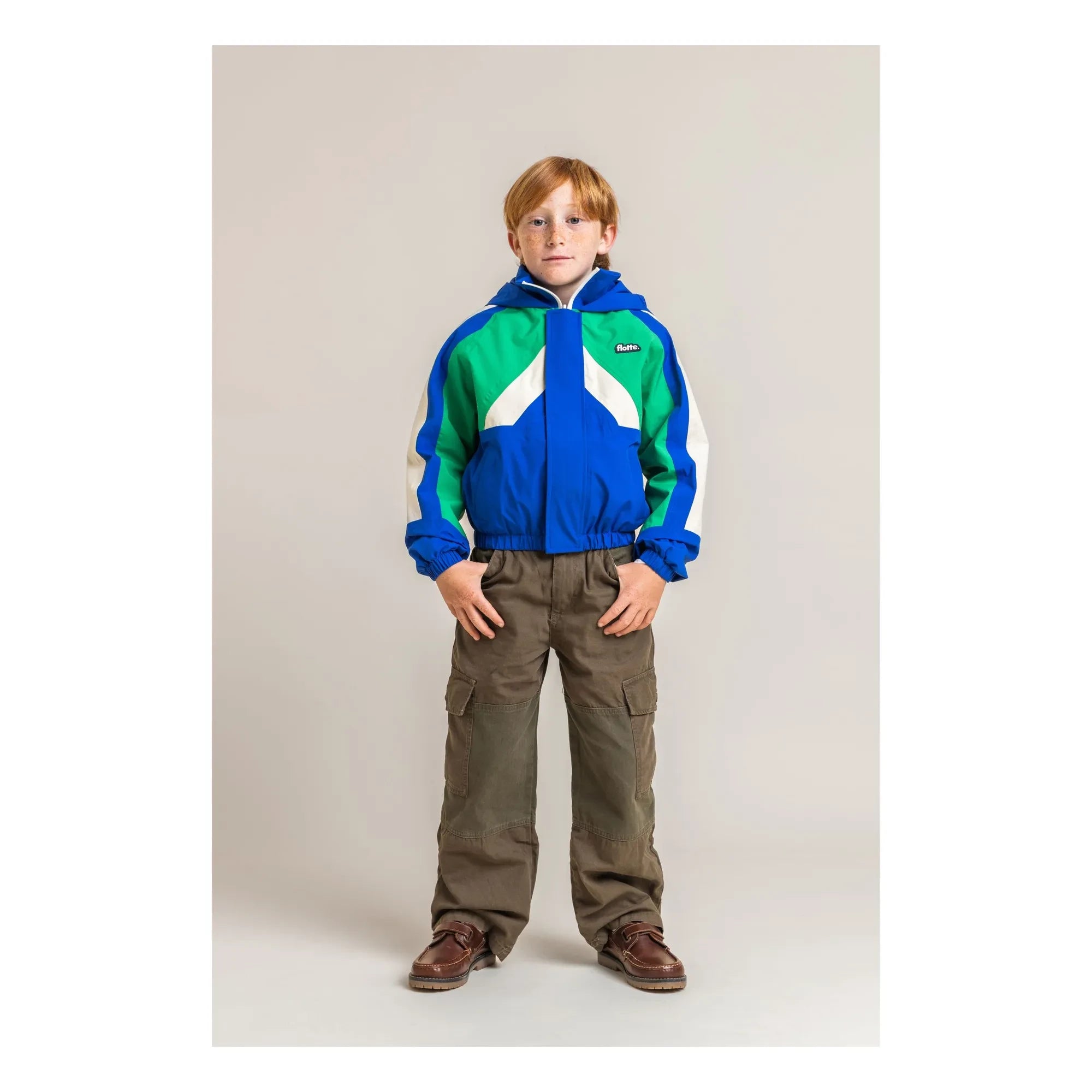 Flotte - Chaqueta impermeable Abbessito Fibras recicladas | Azul