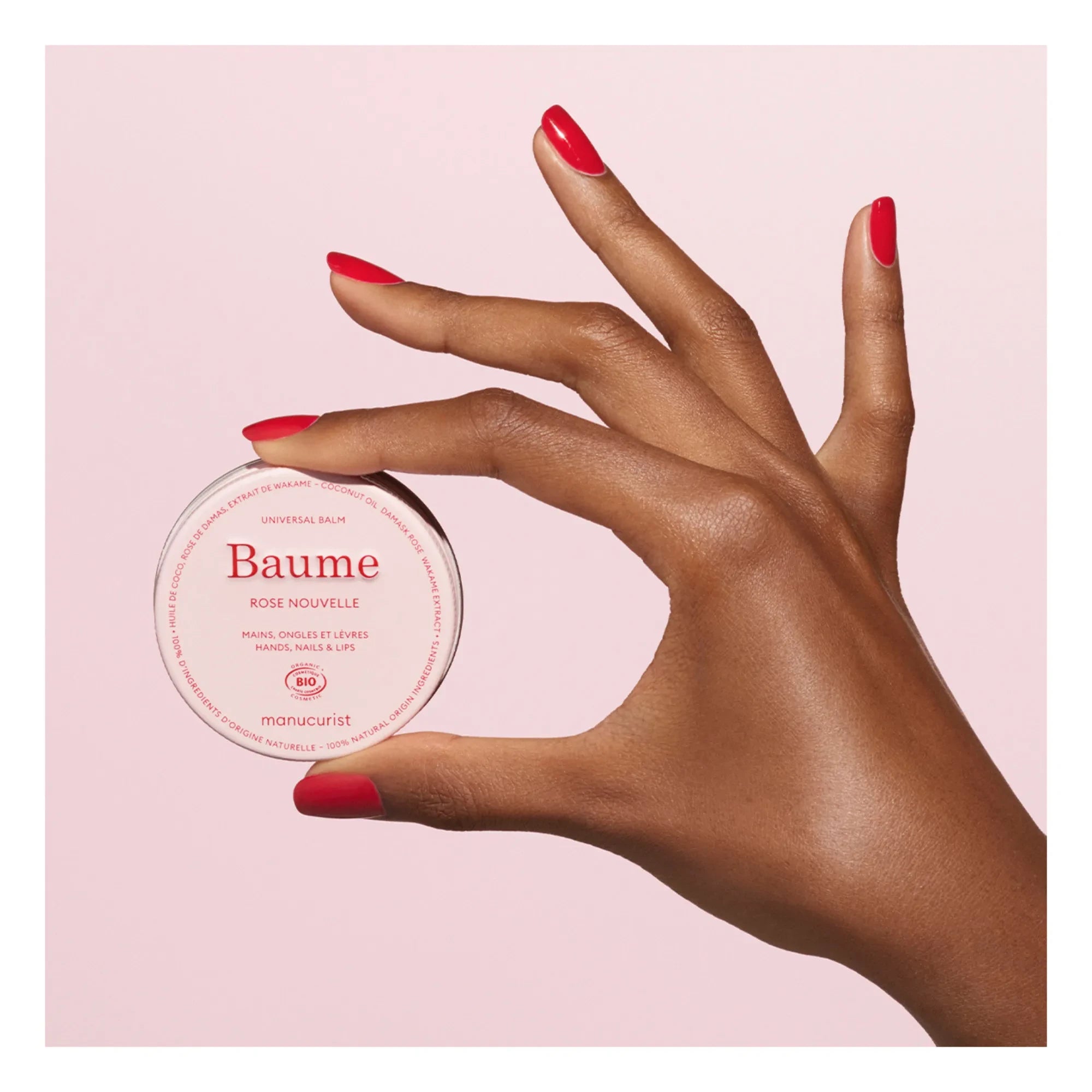Manucurist - Bálsamo Nutritivo para Manos, Uñas y Labios Rose Nouvelle