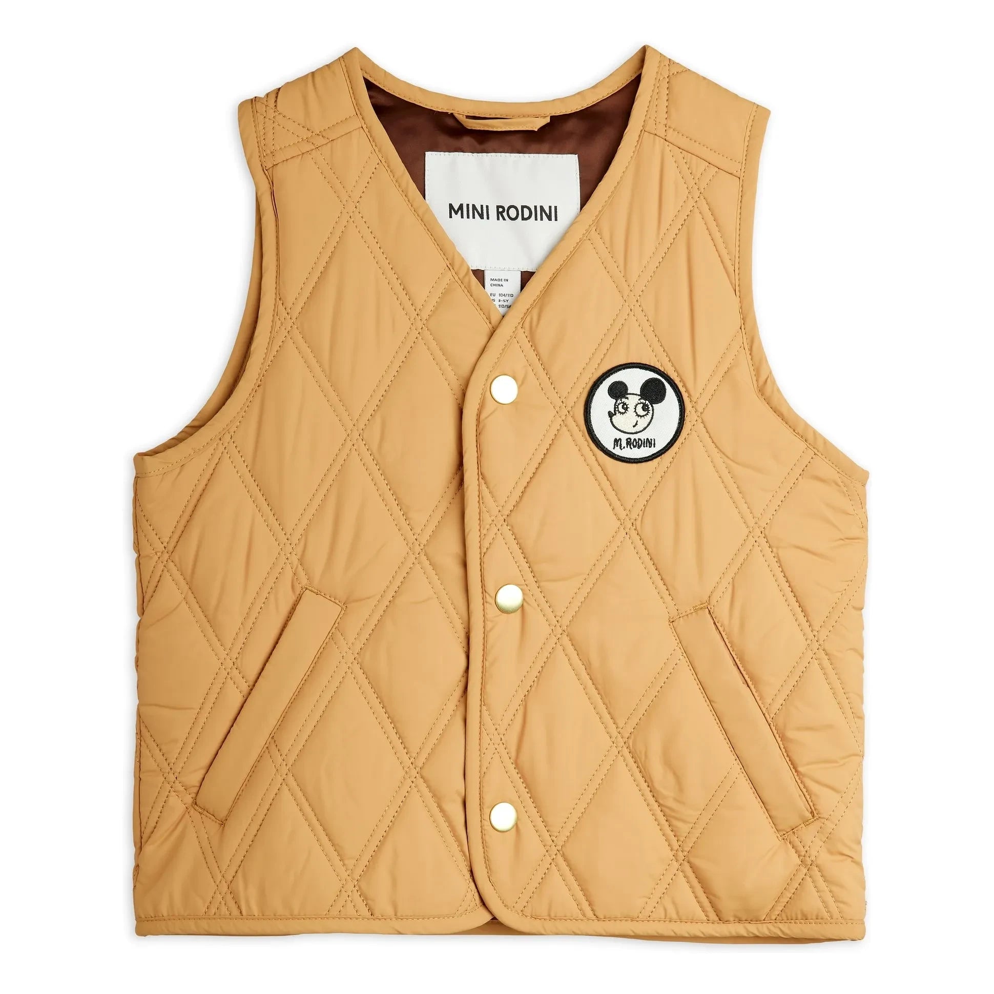 Mini Rodini - Chaleco Ritzratz | Beige