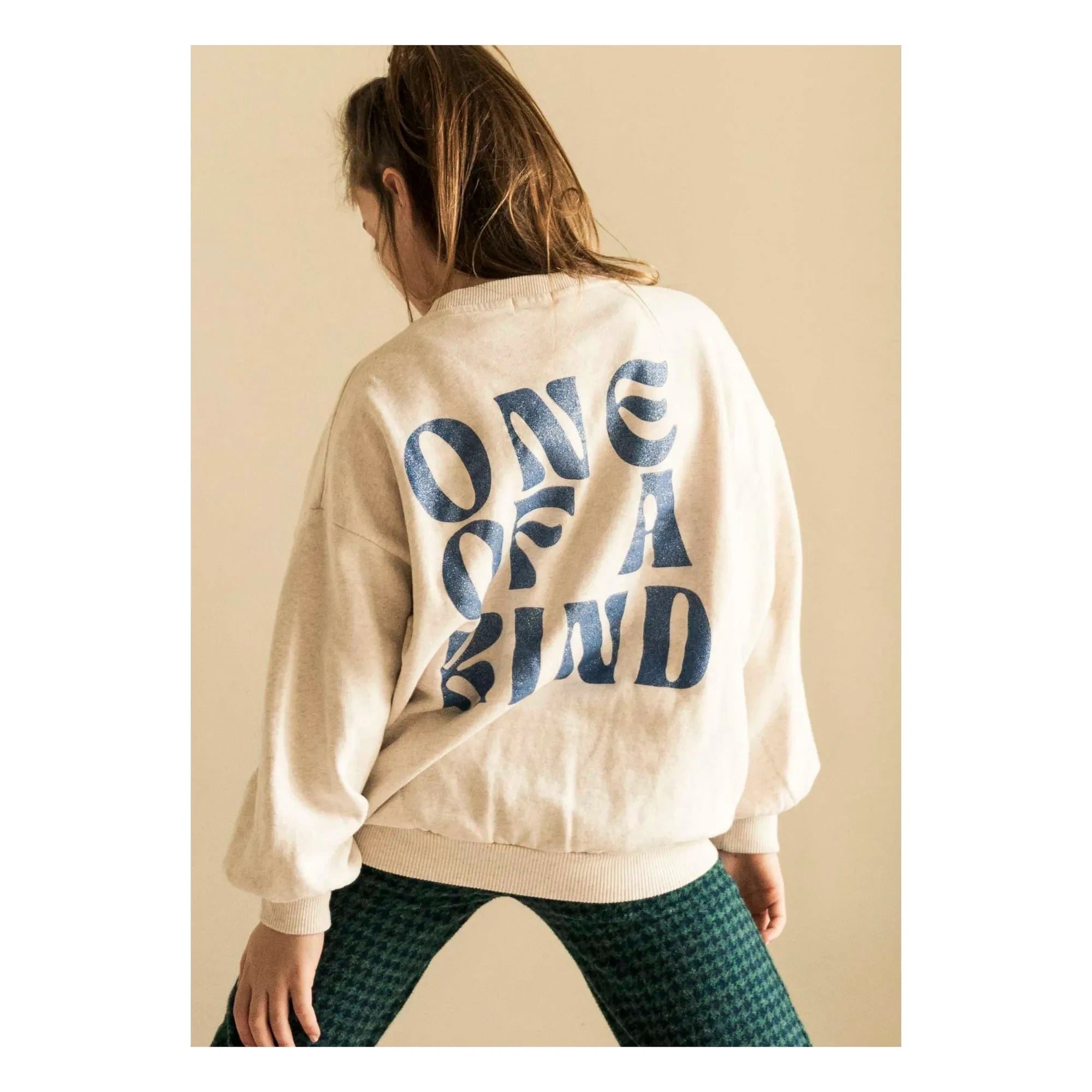 Jenest - Sudadera de algodón orgánico Pippa | Crudo