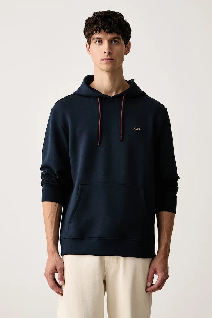 Sudadera con capucha de mezcla modal para hombre Paul&Shark