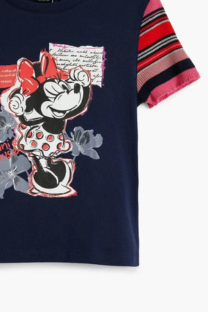 Camiseta de algodón para niños Desigual x Disney
