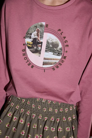 Blusa de manga larga Mayoral para niña