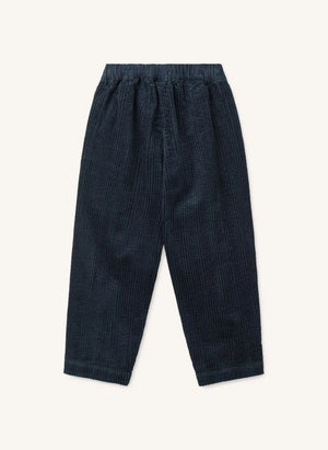 Liewood - Pantalones de terciopelo orgánico Borris | Azul marino