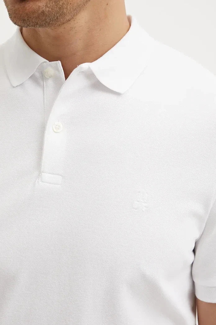 Camiseta de hombre Marc O'Polo de algodón y elastano con cuello