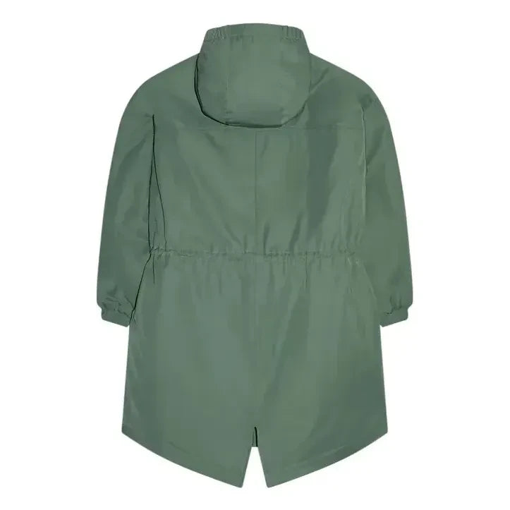 Finger in the nose - Parka Fox con forro de fibra reciclada | Verde azulado