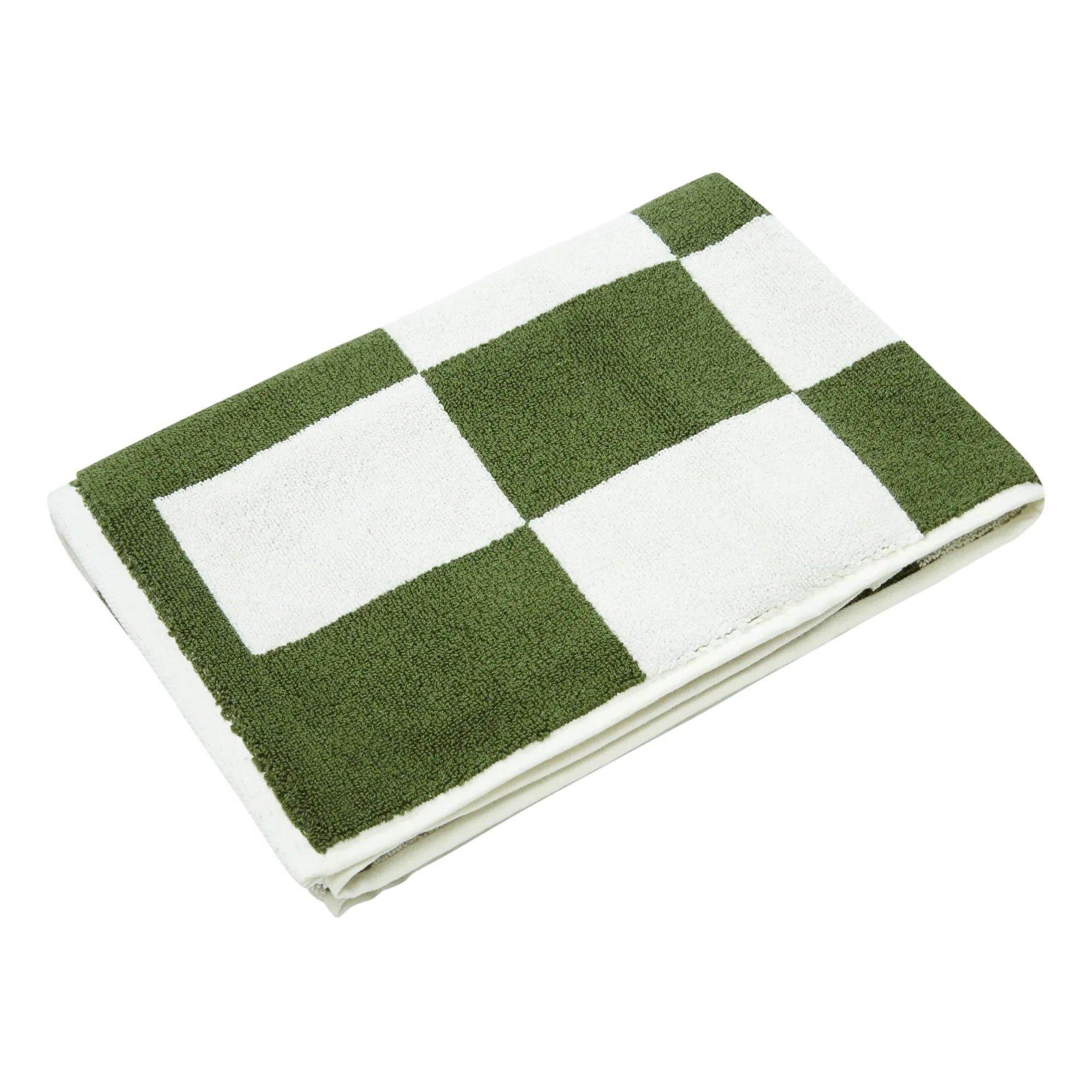Hay - Alfombra de baño de rizo | Verde matcha