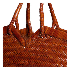 Vipera - Bolso Tote de Cuero Crudelia | Coñac