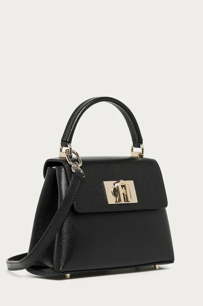 Bolso bandolera mini de piel con asa superior Furla 1927 para mujer