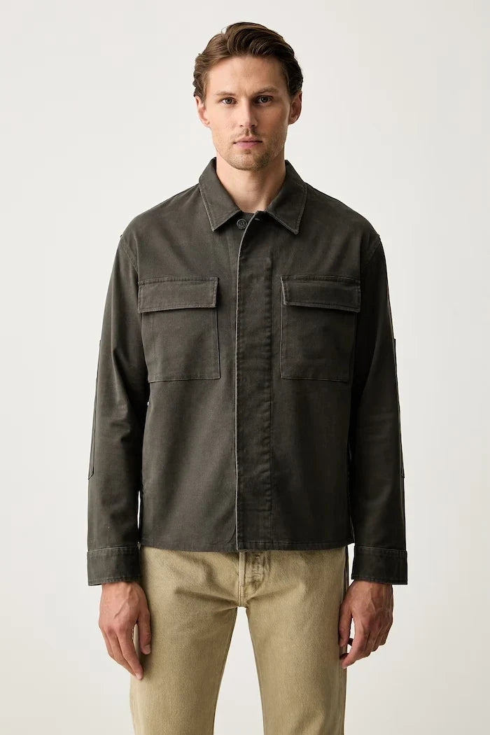 Chaqueta de camisa de hombre Marc O'Polo de algodón y elastano
