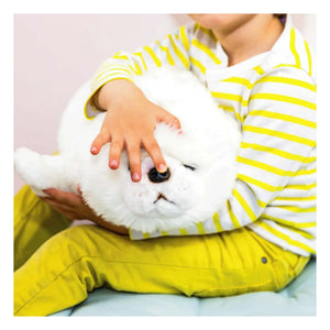 La Pelucherie - Arsène Peluche Apretada | Blanca