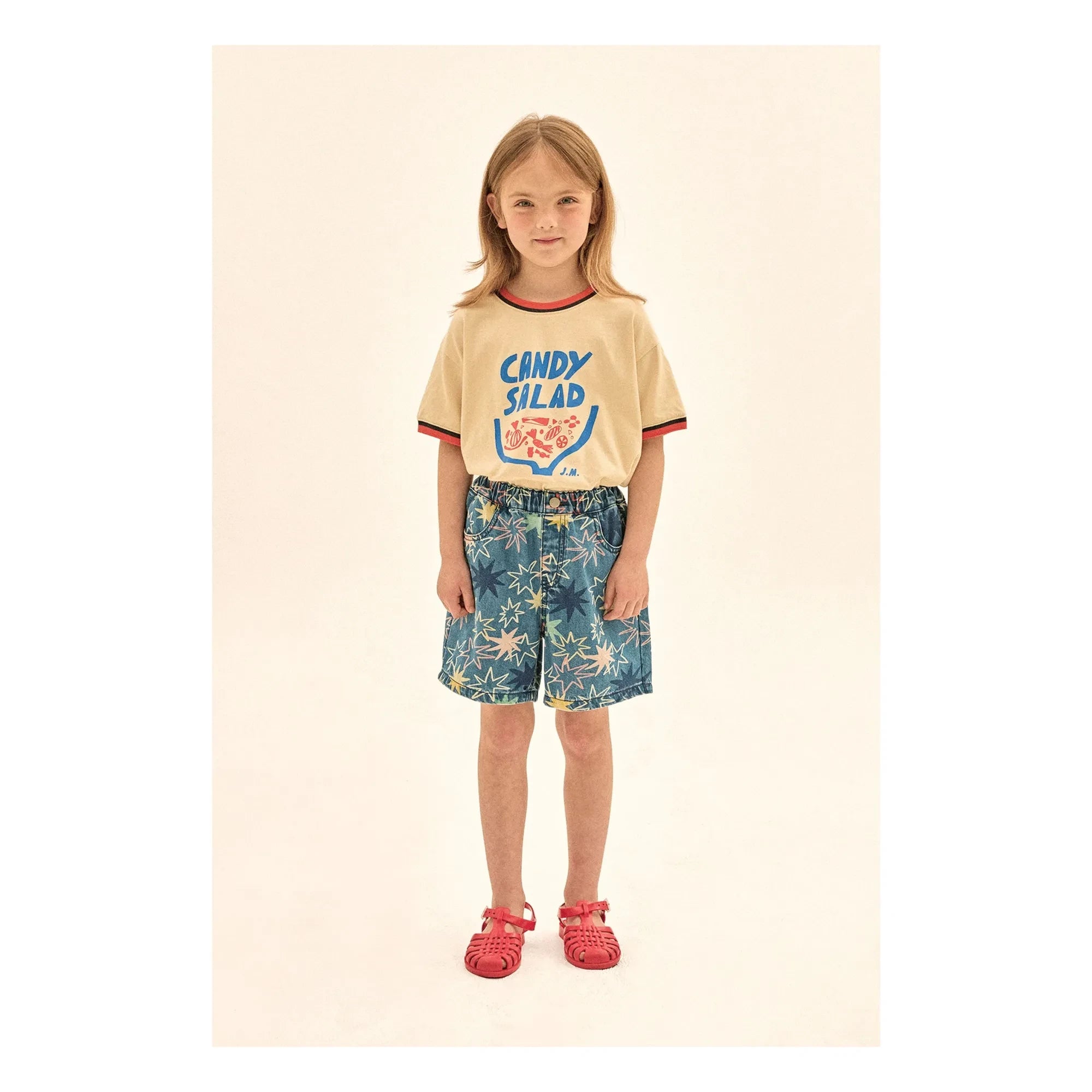 Jelly Mallow - Short Etoiles | Azul