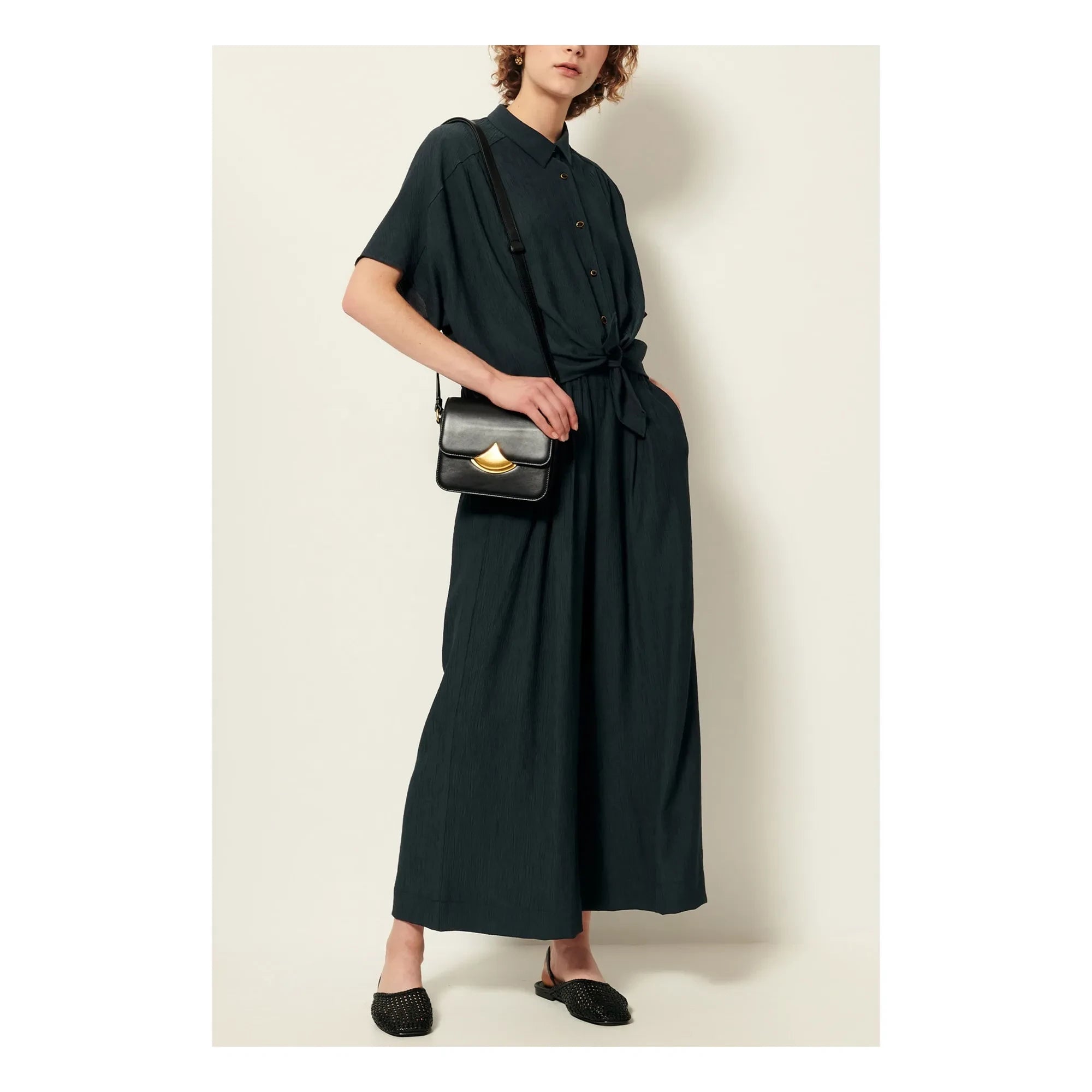 Sessùn - Blusa Alfassa | Gris oscuro
