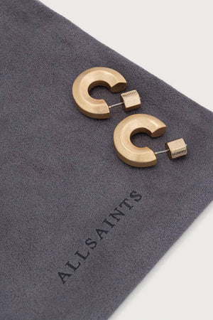 Pendientes metálicos AllSaints para mujer