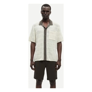 Samsoe Samsoe - Camisa de manga corta Sapercy Maille | Blanca