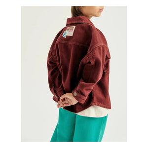 American Vintage - Colaboración American Vintage X Smallable - Chaqueta vaquera Spywood | Crimson
