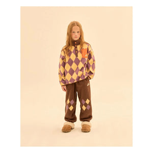 Jelly Mallow - Losanges Jogger | Marrón
