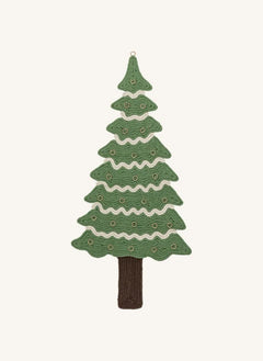 Bloomingville - Calendario de adviento de algodón Douglas | Verde